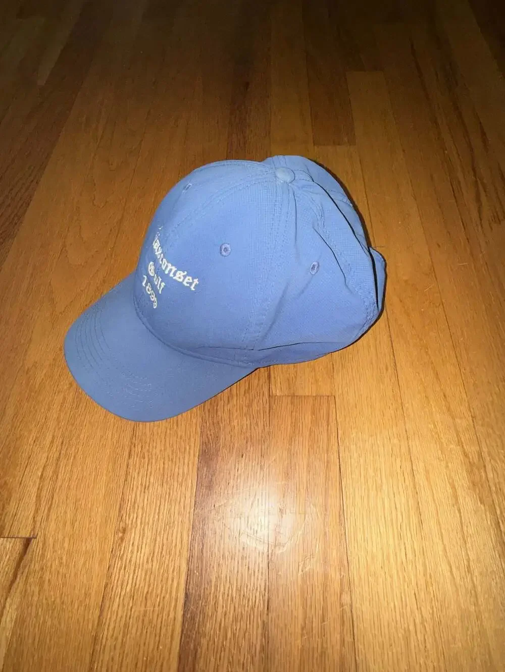 Siasconset Golf 1899 Embroidered Performance Baseball Cap Blue Size XL